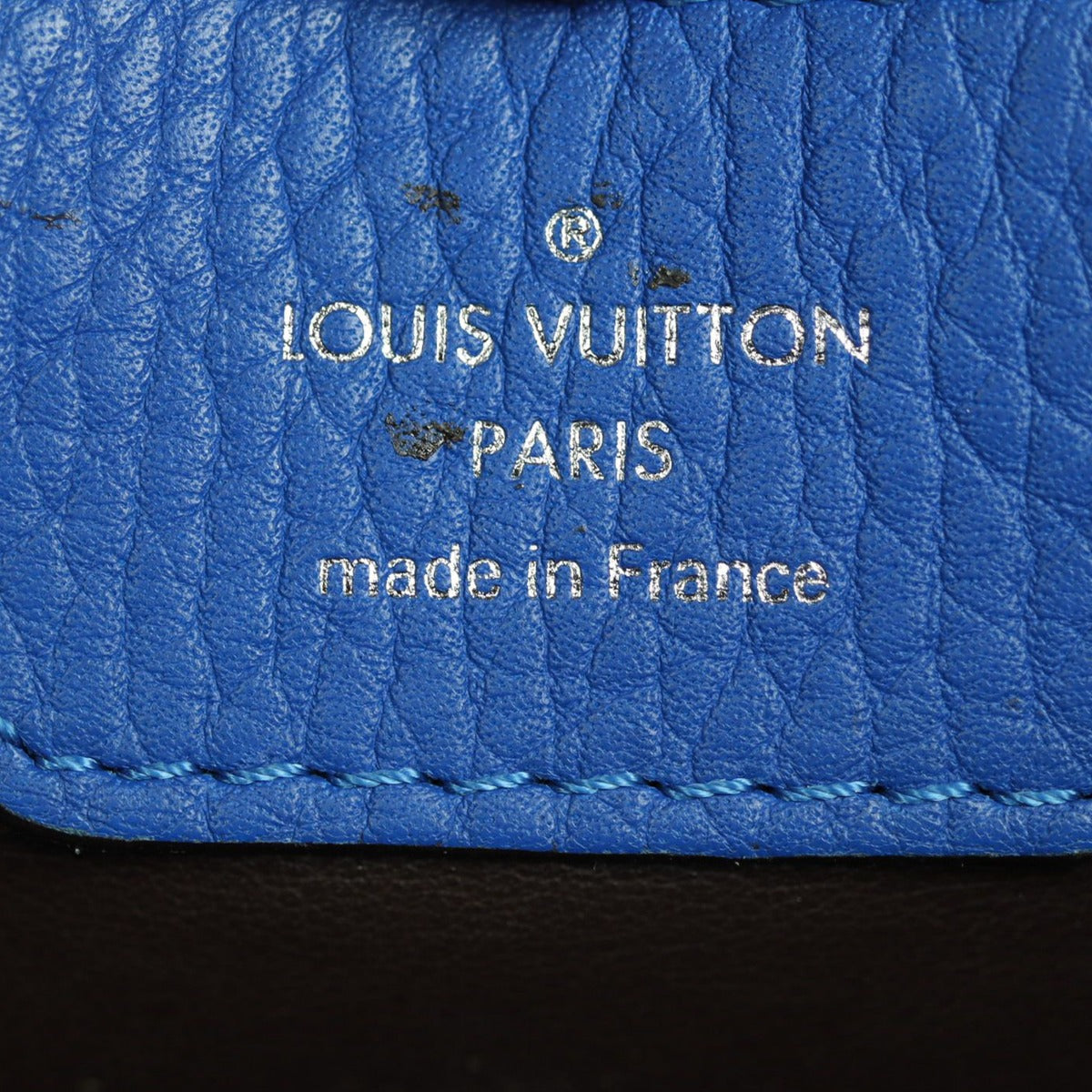 Louis Vuitton Capucines MM Stamp
