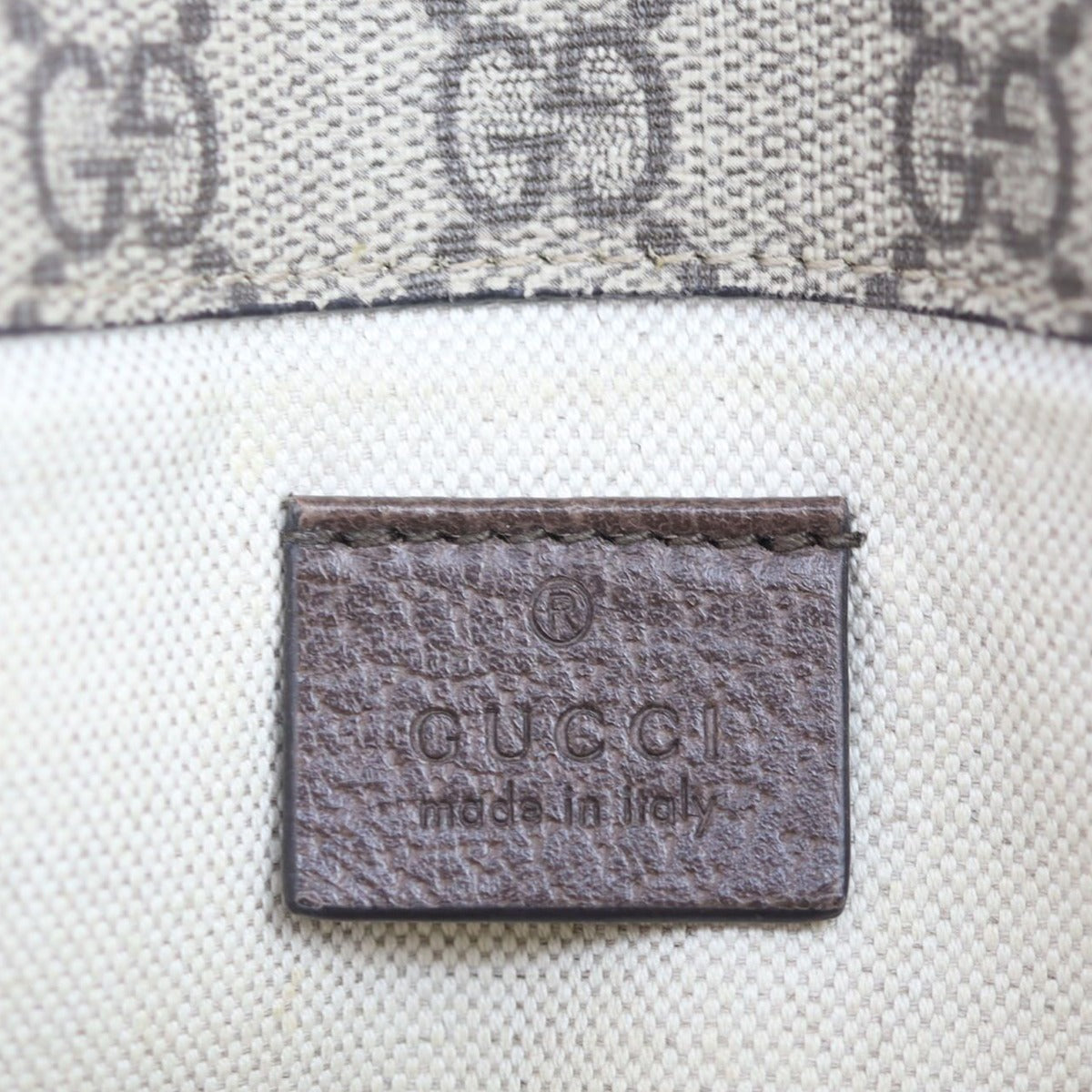 Gucci Neo Vintage GG Supreme Belt Bag Stamp

