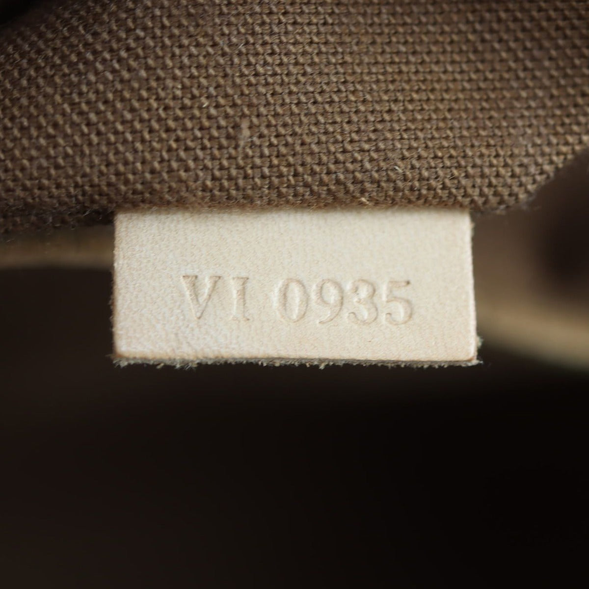 Louis Vuitton Alma PM Monogram Date code
