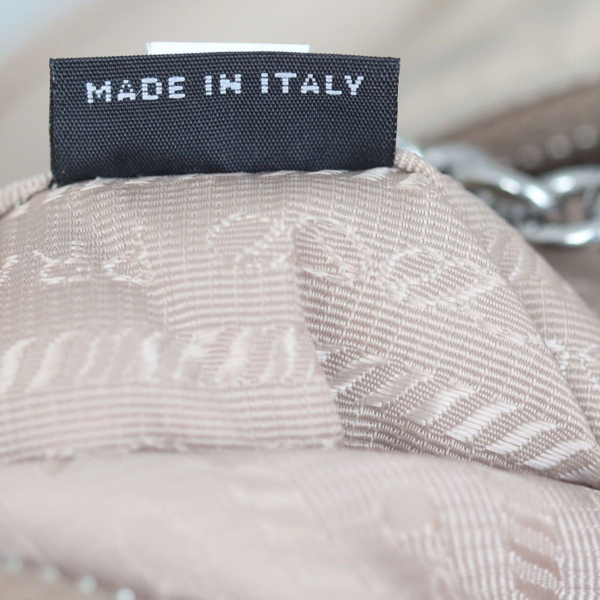 Prada Re-Edition 2005 Tessuto Shoulder Bag Stamp
