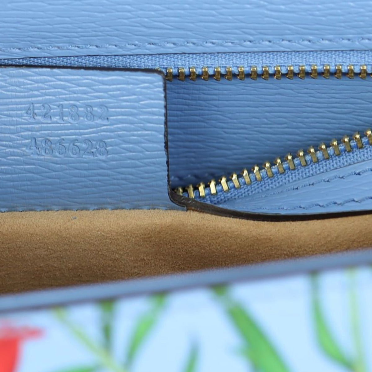 Gucci Sylvie Floral Print Small Shoulder Bag Date code
