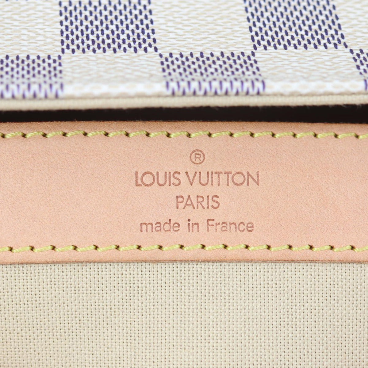 Louis Vuitton Naviglio Messenger Damier Azur Stamp
