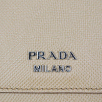 Prada Saffiano Cuir Convertible Top Handle Tote Hardware

