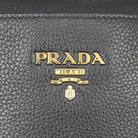 Prada Vitello Daino Zip Tote Hardware
