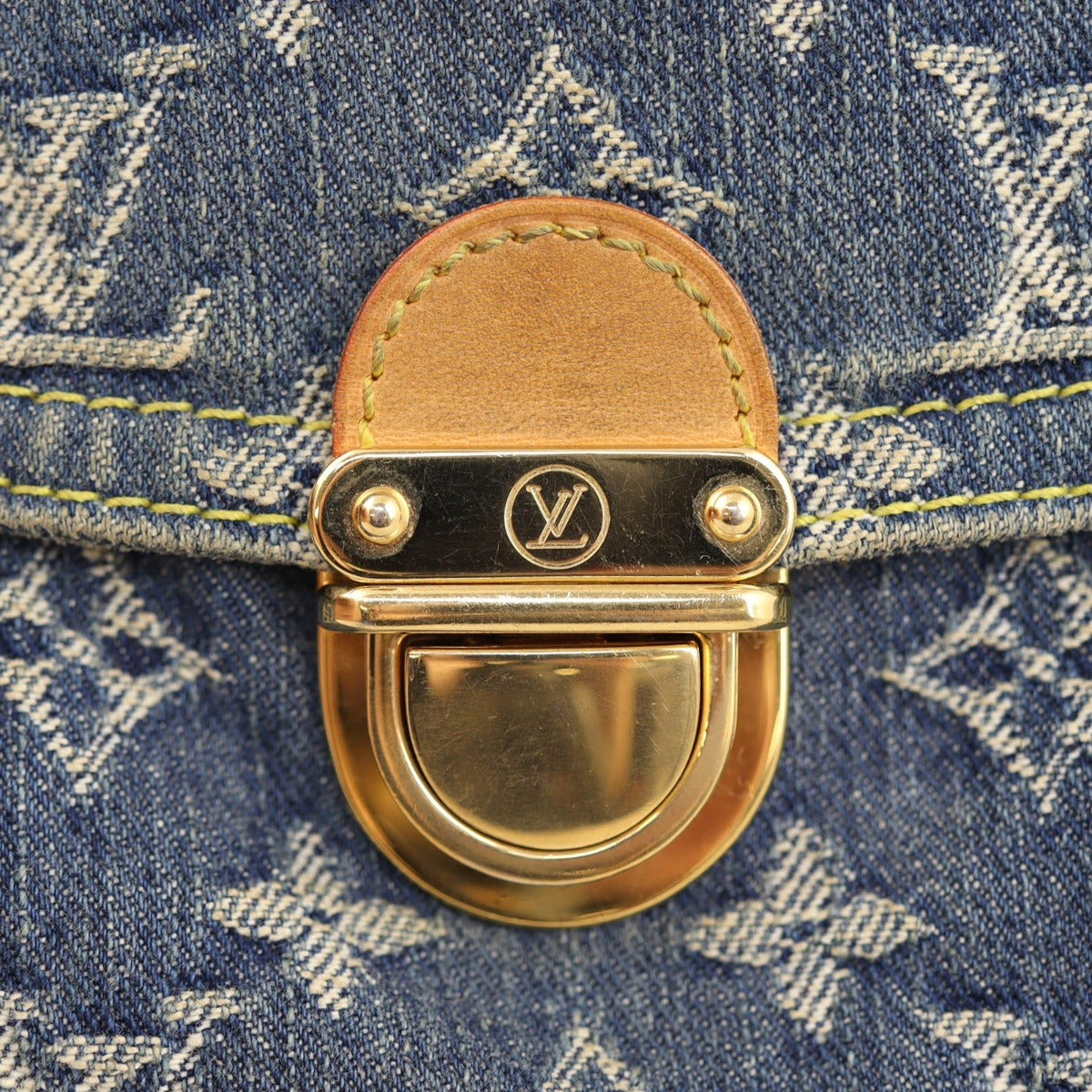Louis Vuitton Mini Pleaty Monogram Denim Hardware
