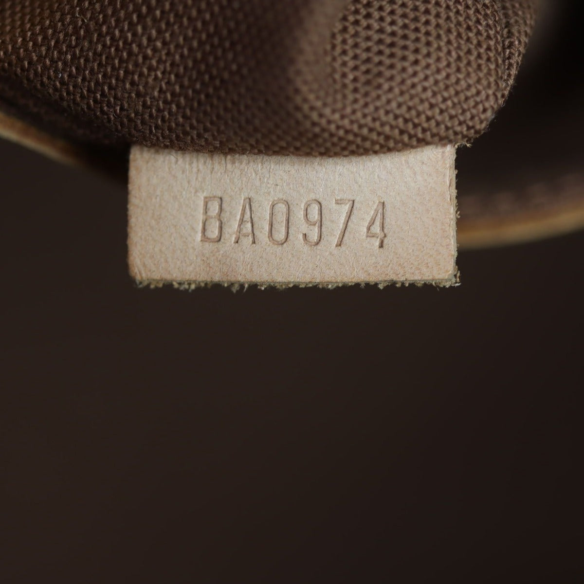 Louis Vuitton Alma PM Monogram Date code
