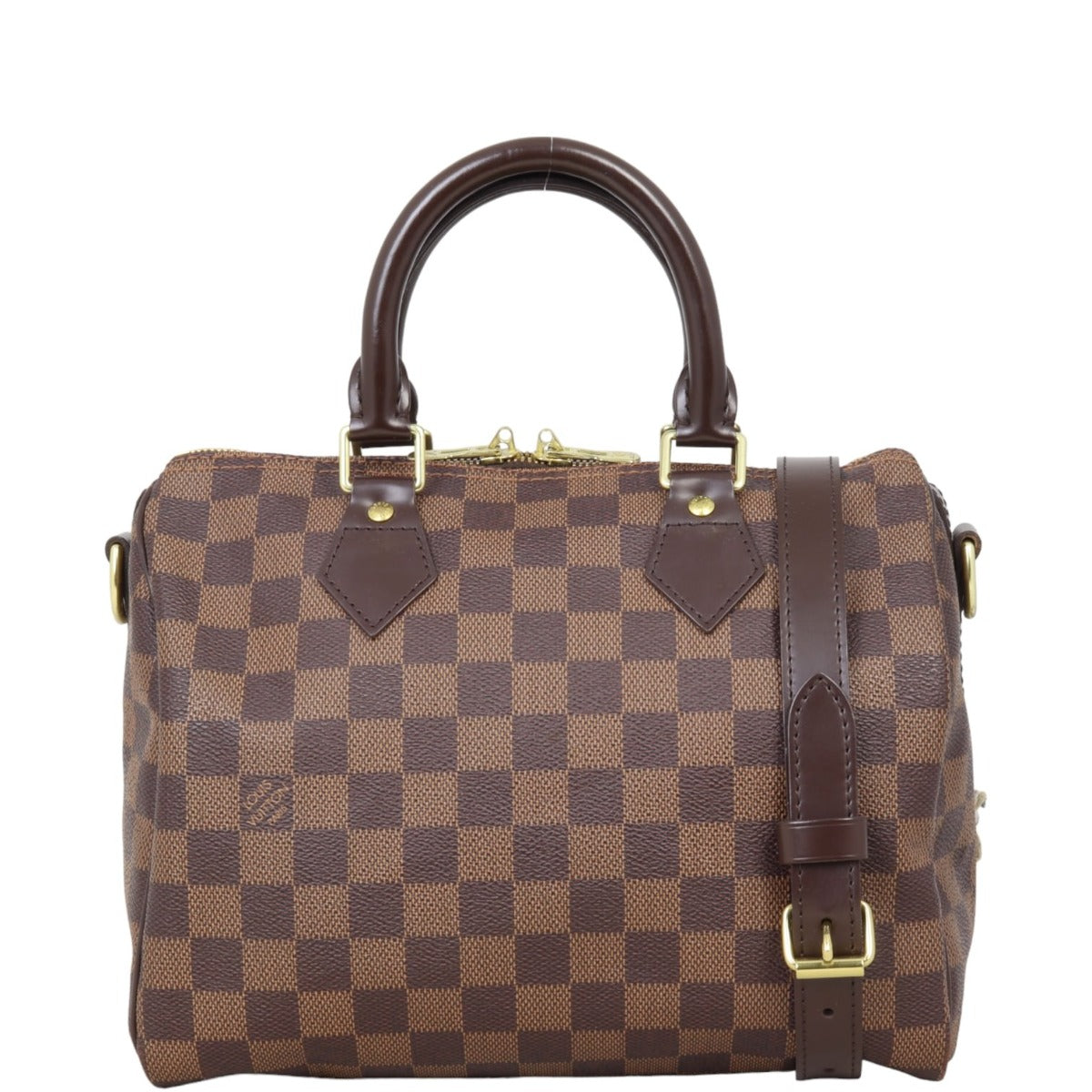 Louis Vuitton Speedy 25 Bandouliere Damier Ebene
