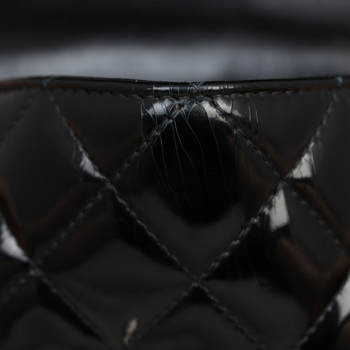 Chanel Classic Flap Mini Rectangular Bag Patent | Black