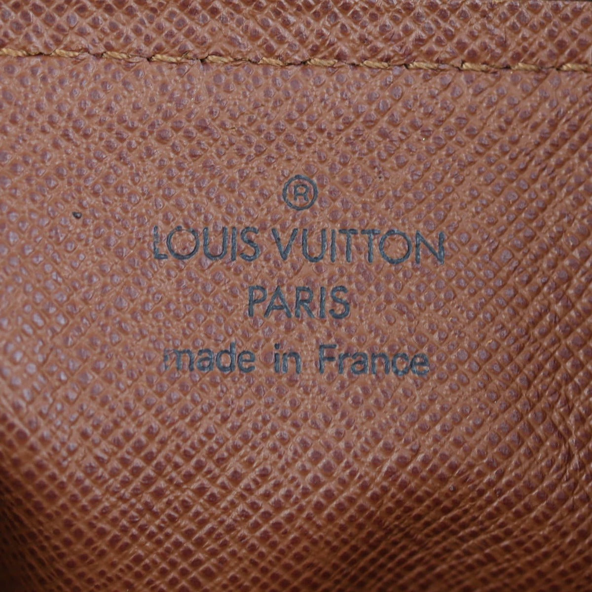 Louis Vuitton Papillon Monogram Interior stamp