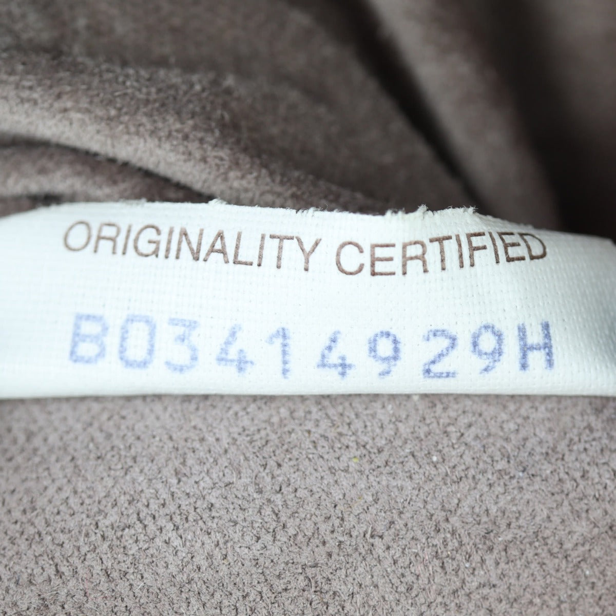 Bottega Veneta Intrecciato Nappa Small Shoulder Bag Interior Stamp