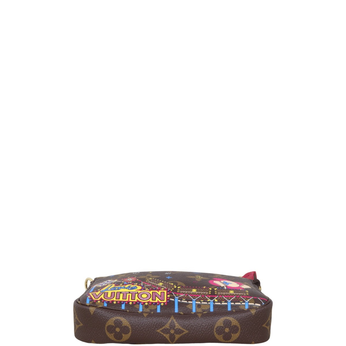 Louis Vuitton Mini Pochette Accessoires Monogram Vivienne Christmas Print 2020