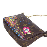 Louis Vuitton Mini Pochette Accessoires Monogram Vivienne Christmas Print 2020
