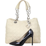 Dior Cannage Soft Shopping Tote Large