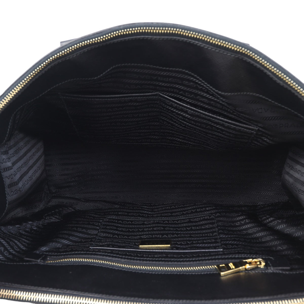 Prada Saffiano Lux Galleria Double Zip Tote Extra Large