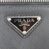 Prada Saffiano Cross-Body Messenger Bag Hardware