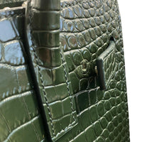 Saint Laurent Sac de Jour Nano Croc-Embossed