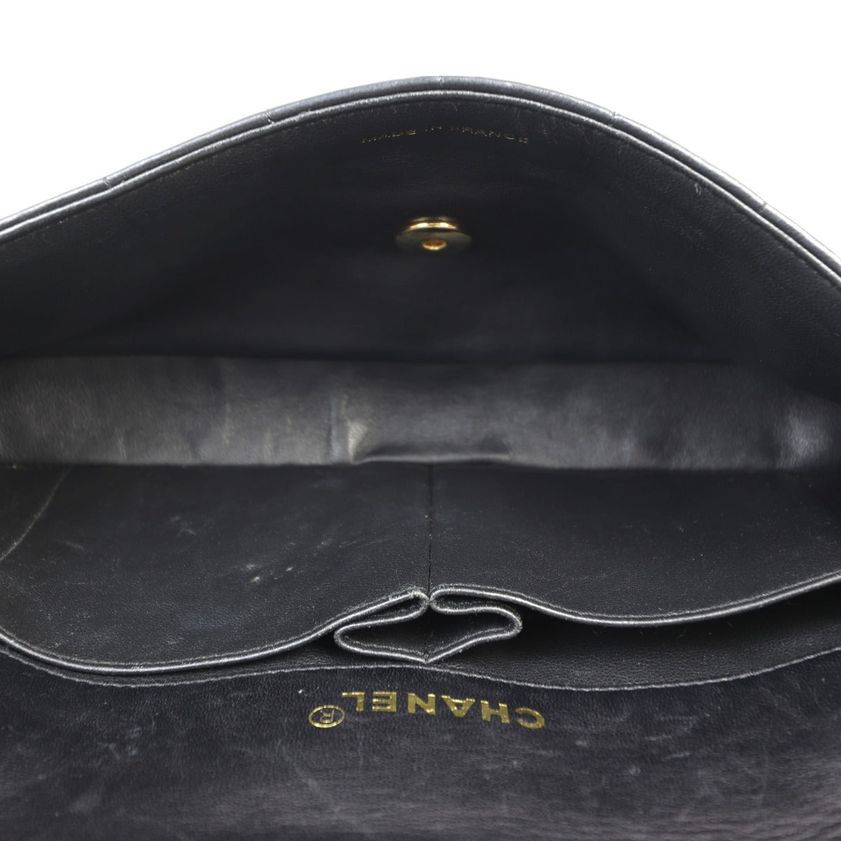 Chanel East-West Chocolate Bar Flap Bag | Black