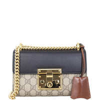 Gucci GG Supreme Padlock Small Shoulder Bag