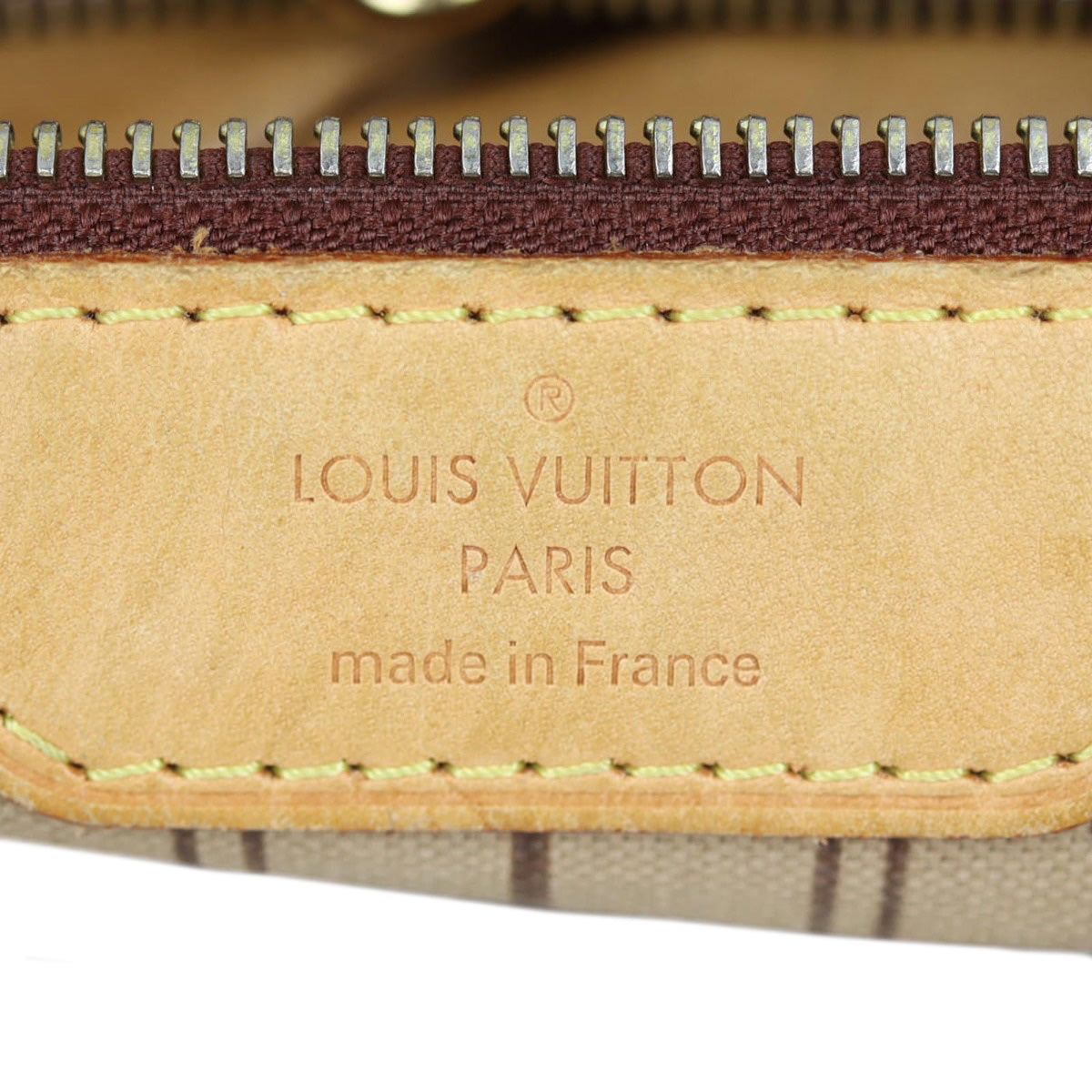 Louis Vuitton Neverfull PM Monogram Interior Stamp
