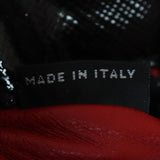 Prada Saffiano Vernice Lux Galleria Double Zip Tote Small Interior Stamp