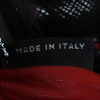 Prada Saffiano Vernice Lux Galleria Double Zip Tote Small Interior Stamp