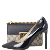 Gucci GG Supreme Padlock Small Shoulder Bag