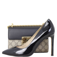 Gucci GG Supreme Padlock Small Shoulder Bag