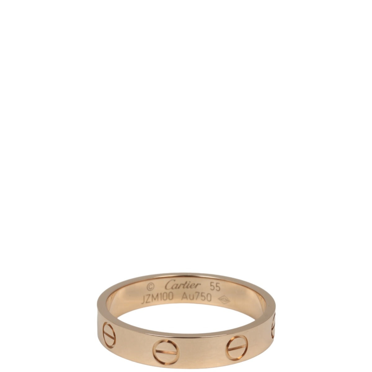 Cartier Love Wedding Band 18k Rose Gold
