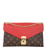 Louis Vuitton Pallas Chain Shoulder Bag Monogram