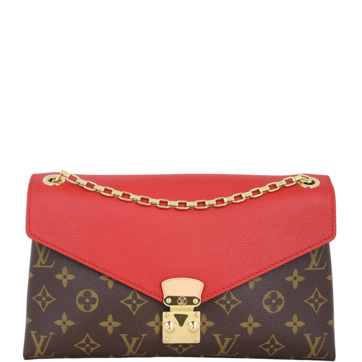 Louis Vuitton Pallas Chain Shoulder Bag Monogram