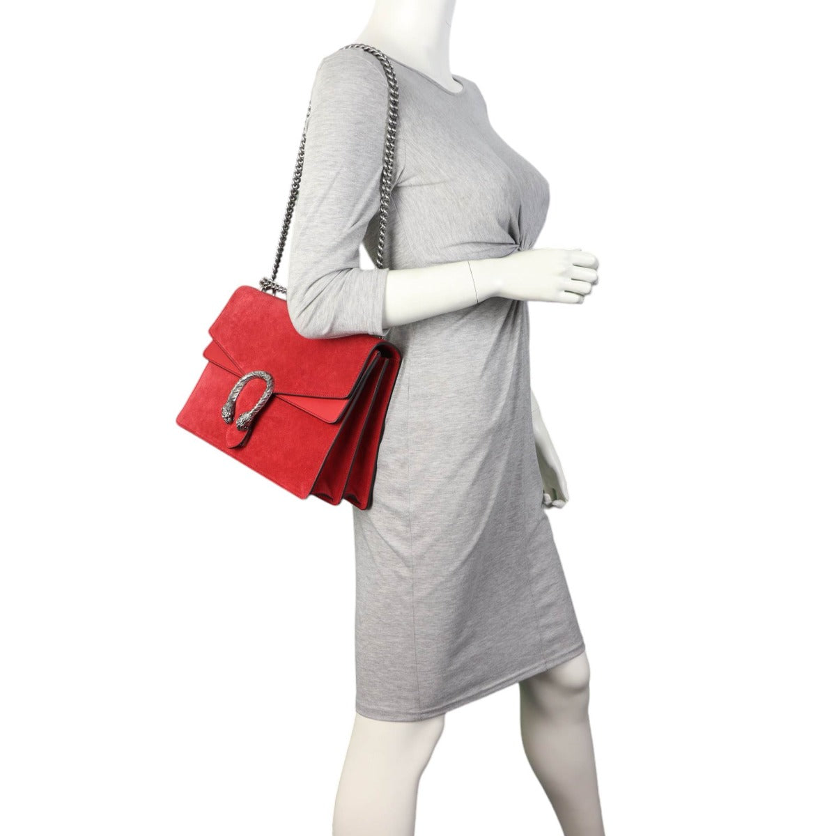 Gucci Dionysus Medium Suede Shoulder Bag