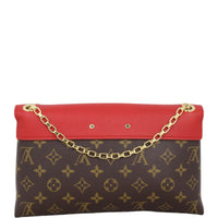 Louis Vuitton Pallas Chain Shoulder Bag Monogram