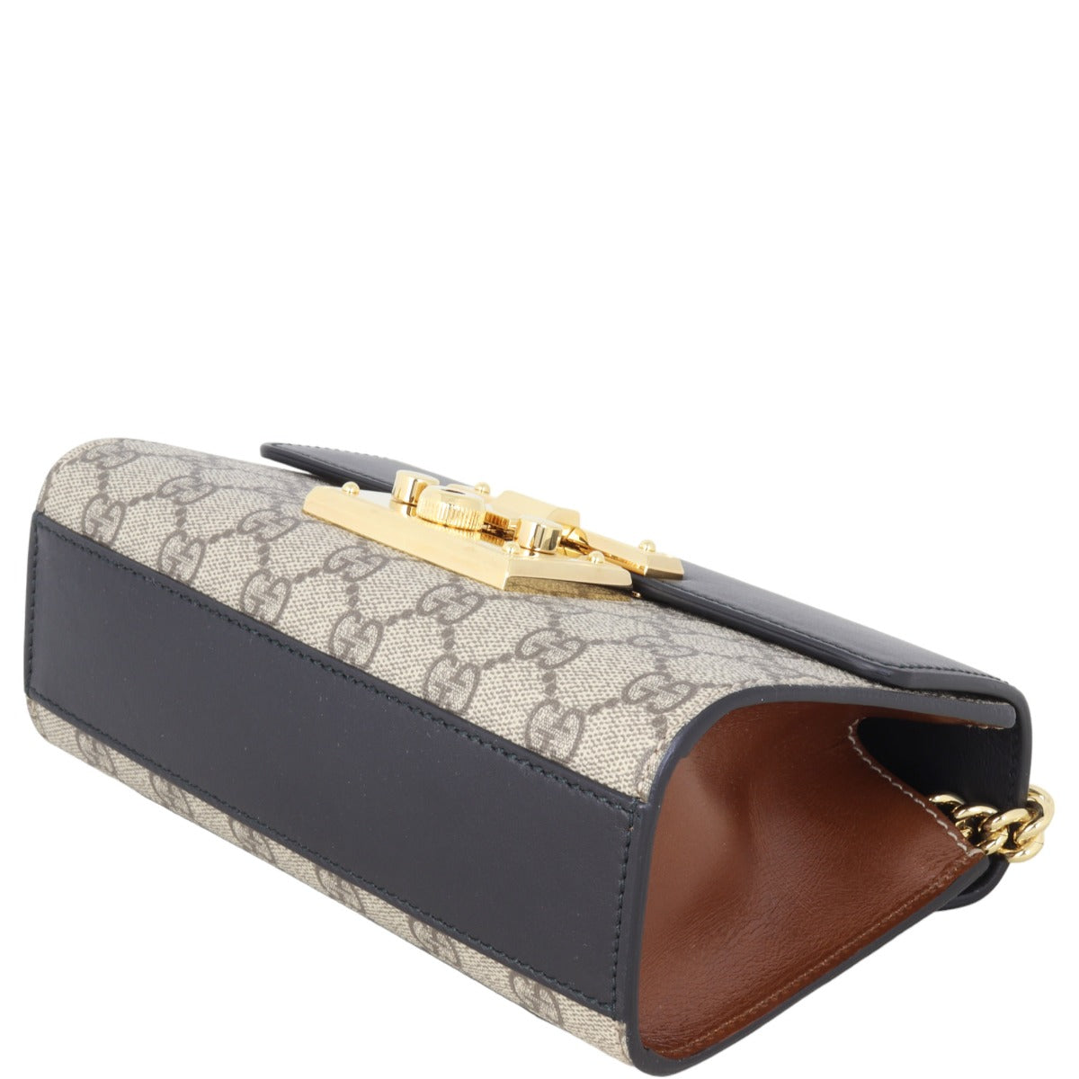 Gucci GG Supreme Padlock Small Shoulder Bag