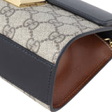 Gucci GG Supreme Padlock Small Shoulder Bag