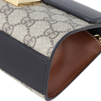 Gucci GG Supreme Padlock Small Shoulder Bag