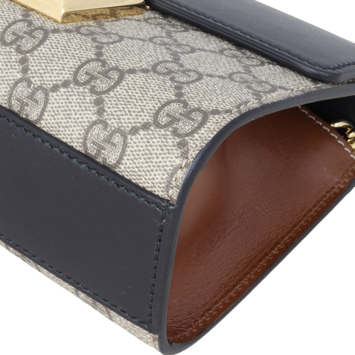 Gucci GG Supreme Padlock Small Shoulder Bag