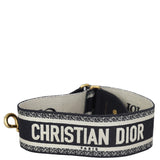 Dior Saddle Bag with Embroidered Strap