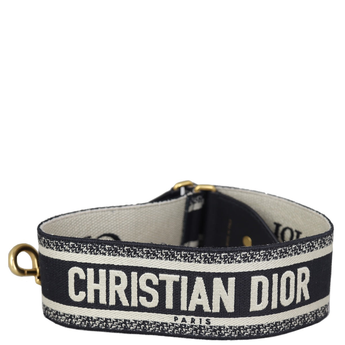 Dior Saddle Bag with Embroidered Strap