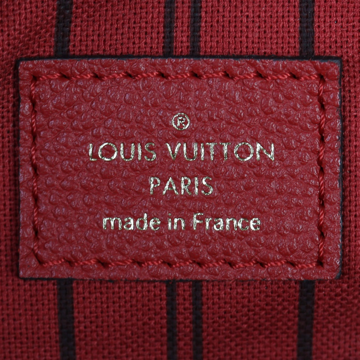 Louis Vuitton Speedy 25 Bandouliere Monogram Empreinte Interior Stamp