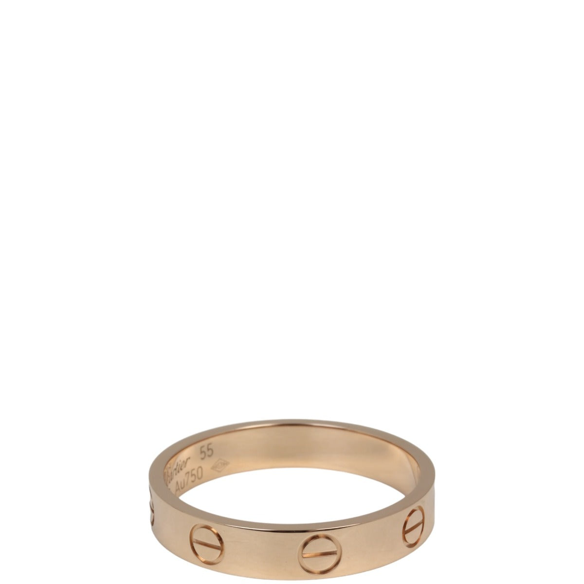 Cartier Love Wedding Band 18k Rose Gold