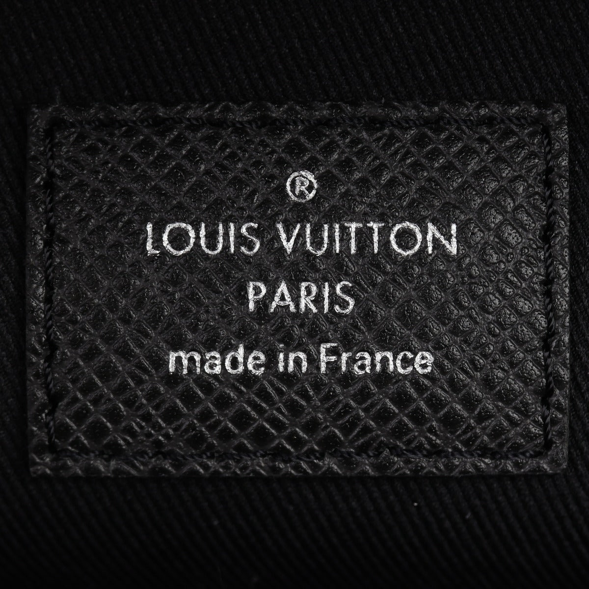 Louis Vuitton Anton Backpack Taiga Interior Stamp