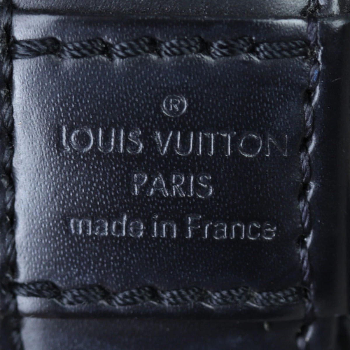 Louis Vuitton Alma BB Epi Interior Stamp