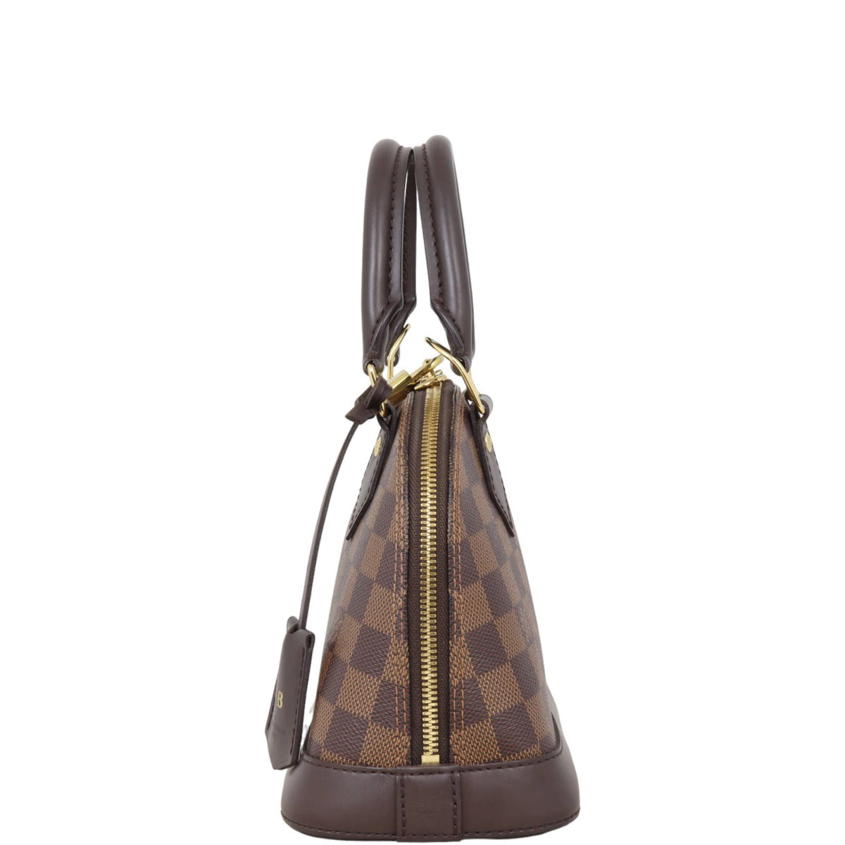 Louis Vuitton Alma BB Damier Ebene | Brown Leather