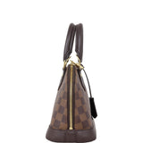 Louis Vuitton Alma BB Damier Ebene | Brown Leather