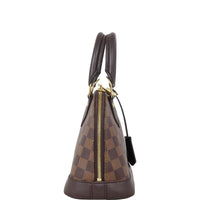 Louis Vuitton Alma BB Damier Ebene | Brown Leather