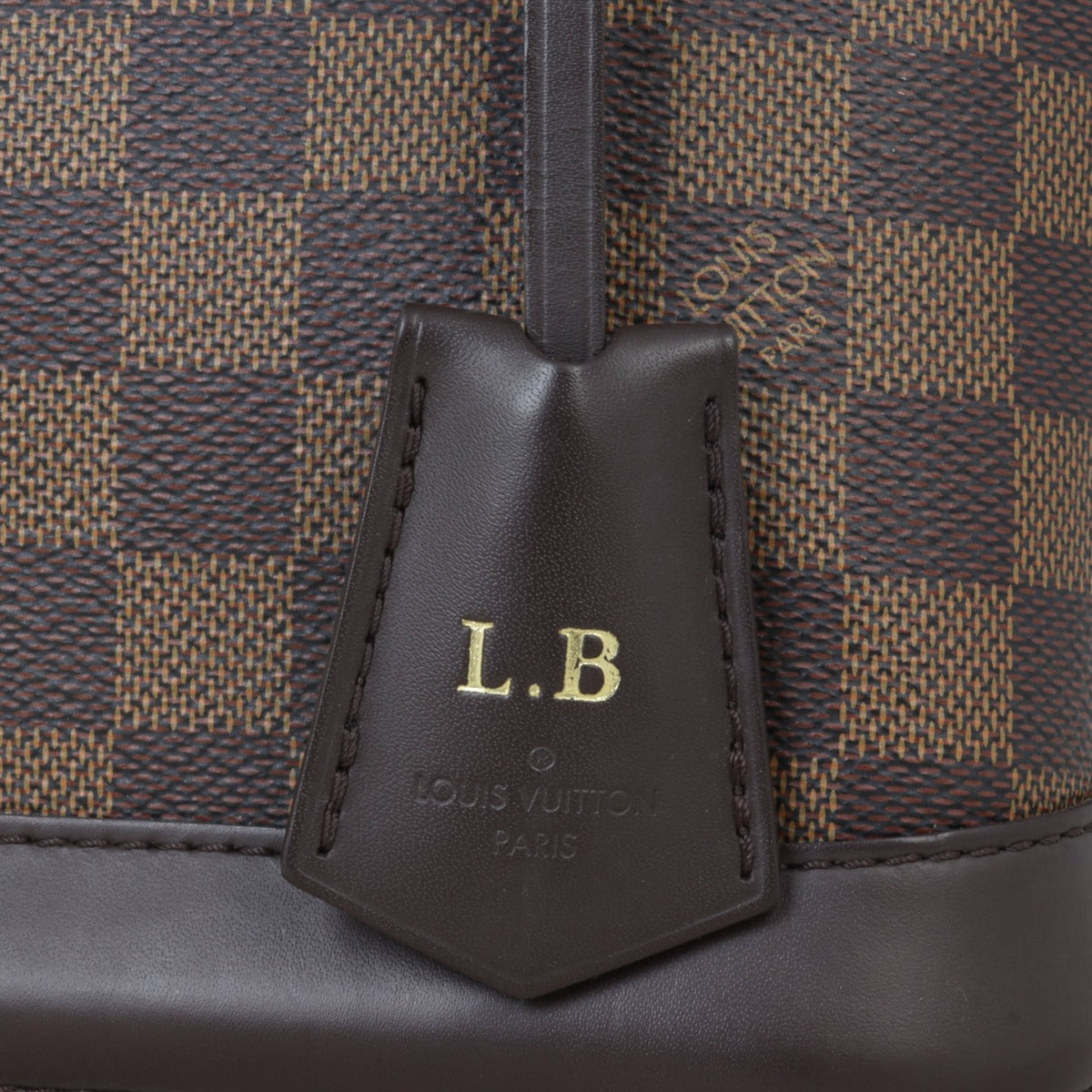 Louis Vuitton Alma BB Damier Ebene | Brown Leather