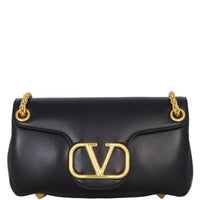 Valentino VLogo Stud Sign Shoulder Bag