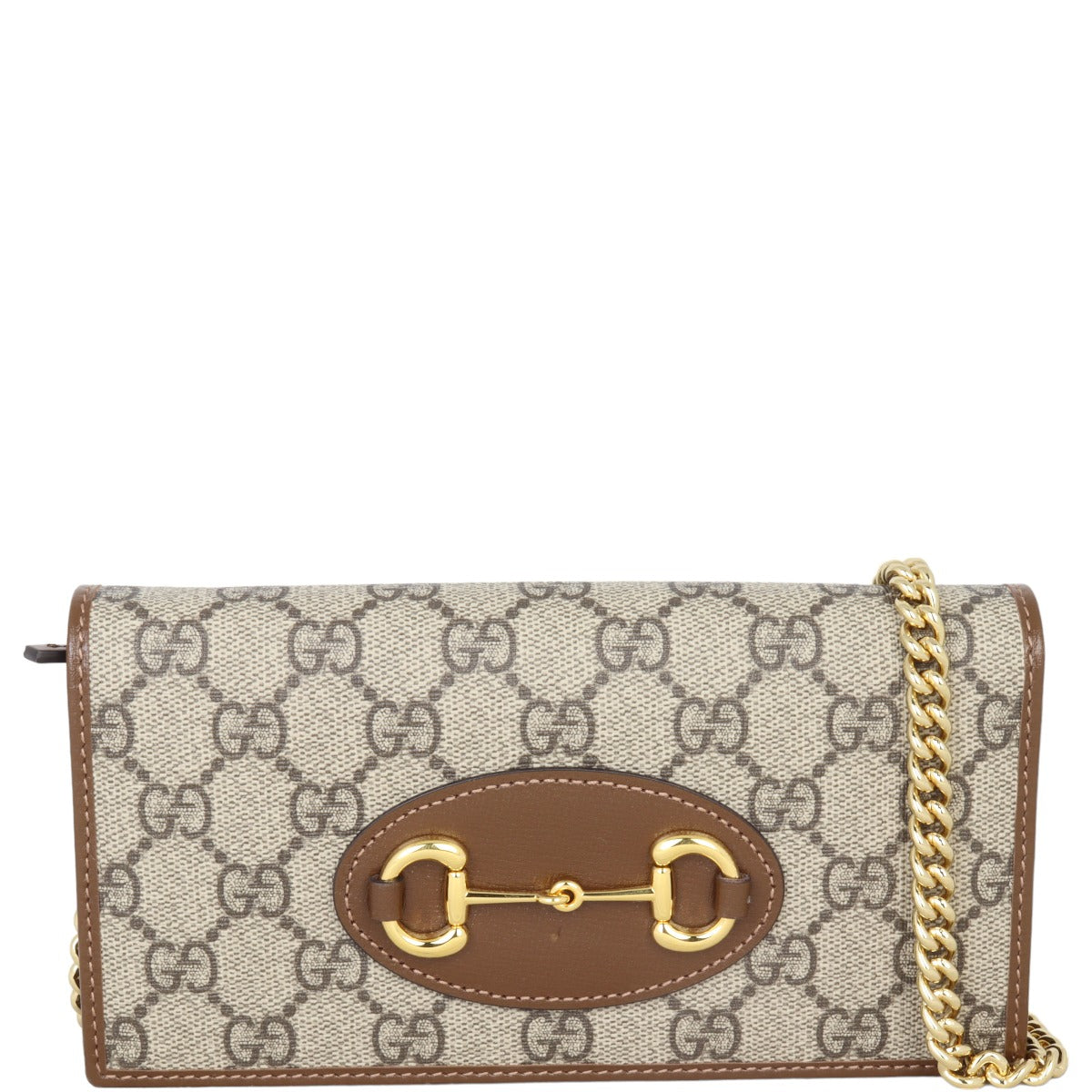 Gucci GG Supreme Horsebit 1955 Chain Wallet