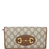 Gucci GG Supreme Horsebit 1955 Chain Wallet