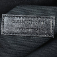 Saint Laurent Military ID Tote Large Croc-Embossed